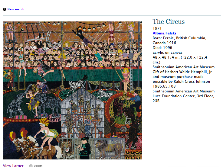 the circus by Albina Felski