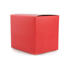plain red box