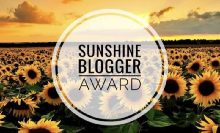 sunshine blogger award
