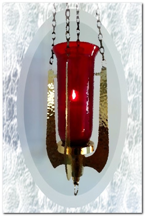 eternal flame in church