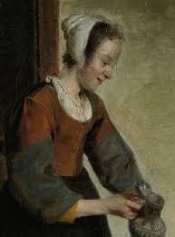 maid with flagon