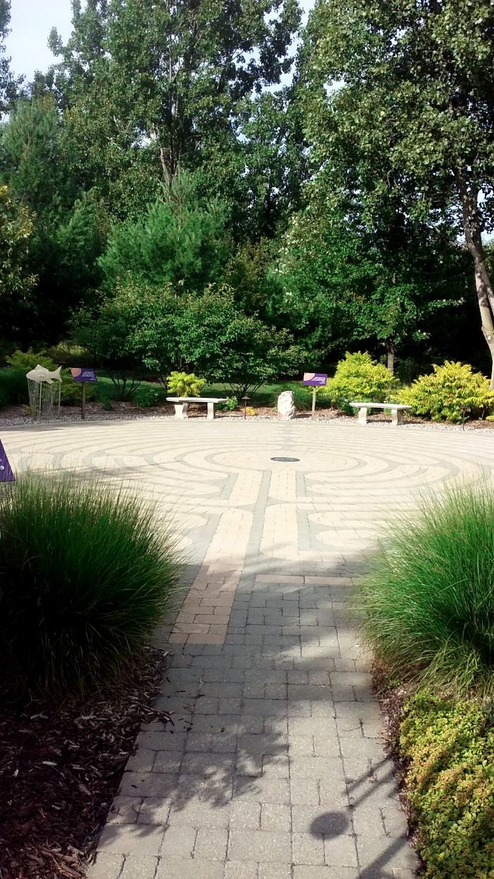 entrance to labyrinth