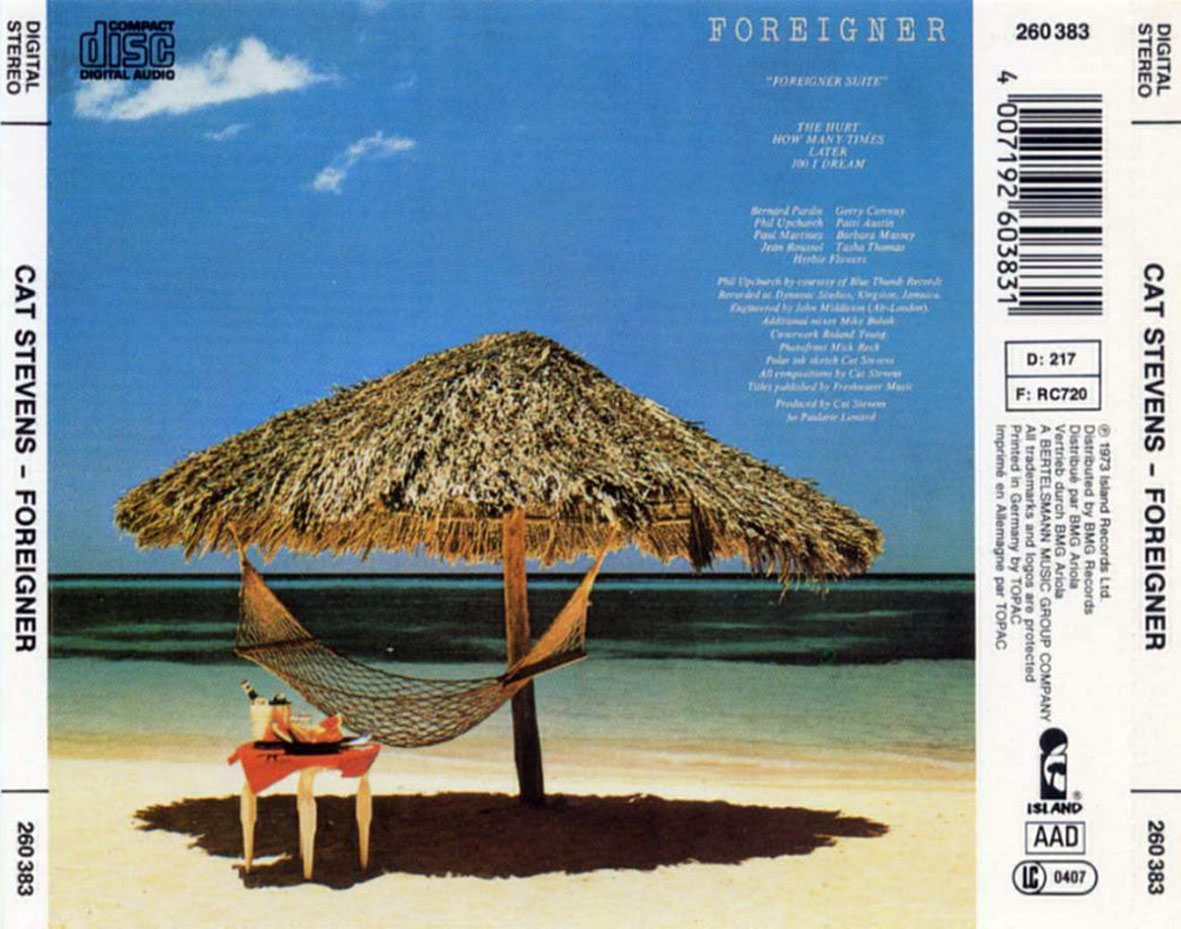 SAM1957: Cat Stevens - Foreigner (UK) (1973)