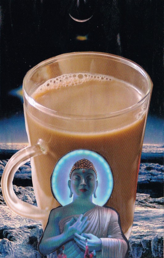blue space buddha coffee