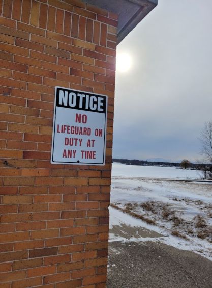 resized no lifeguard on duty