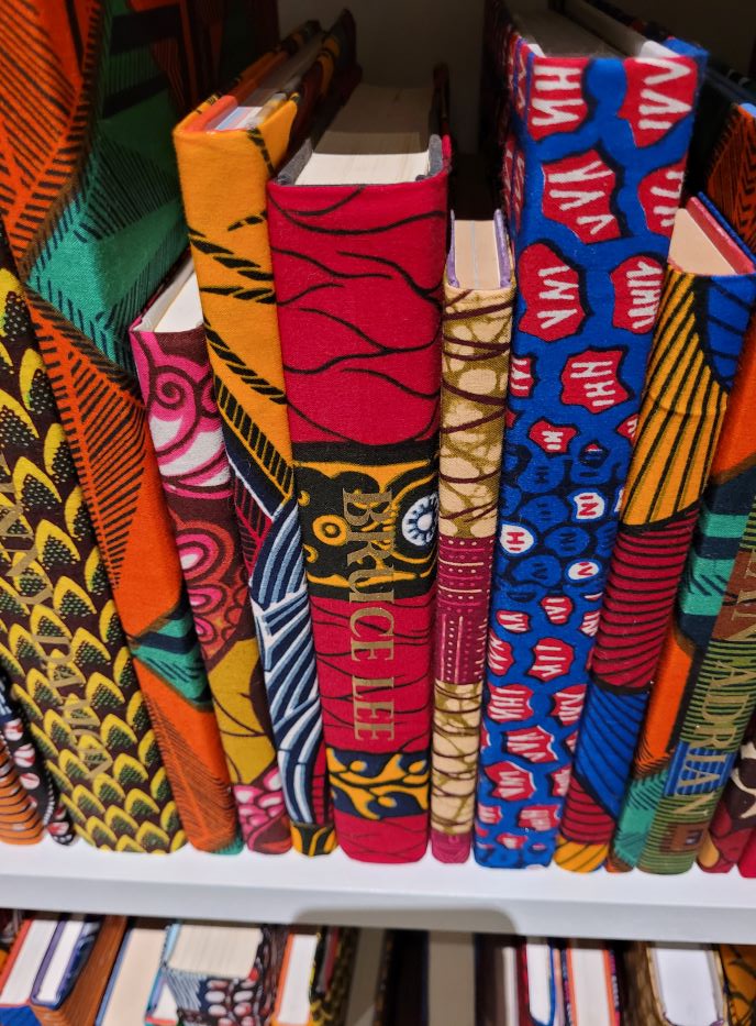 resized closeup of books