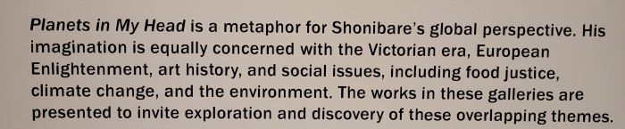 resized description of the exhibit