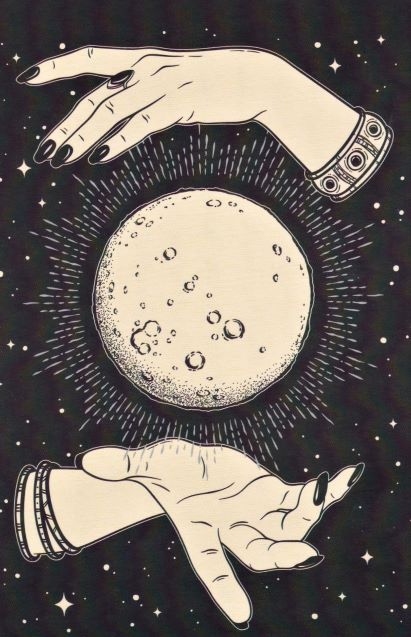 card 26 hands suspending moon resized