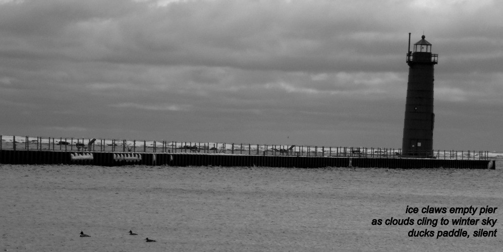 pier ice claws haiga 020522