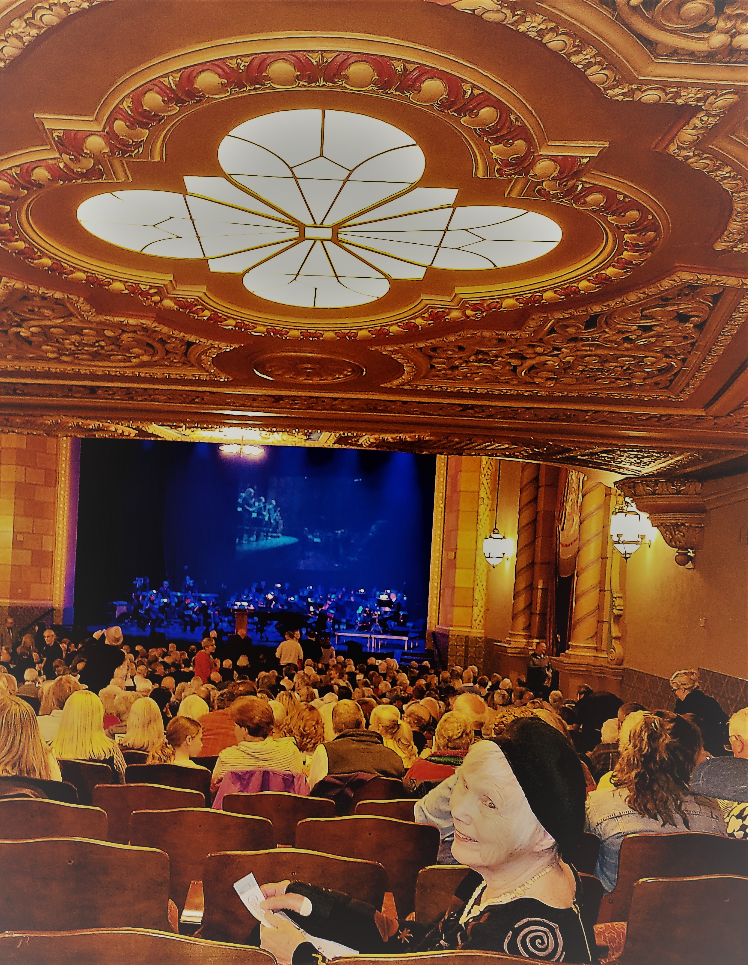 Trish at Frauenthal Louis Armstrong show 042823 (2)