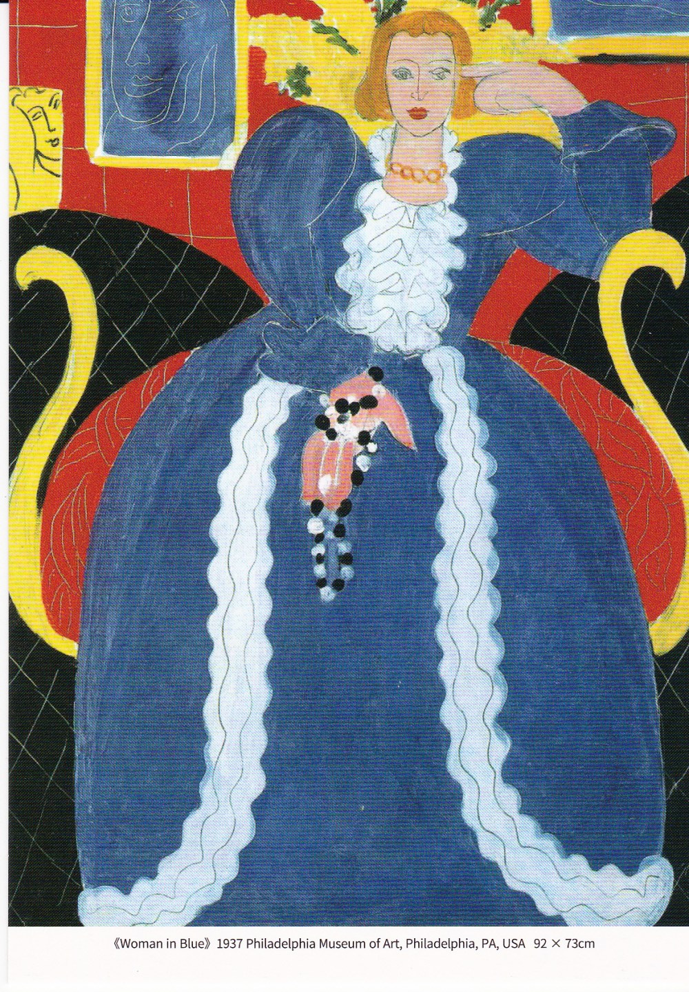 1 Deb Stone Matisse Woman in Blue 1937