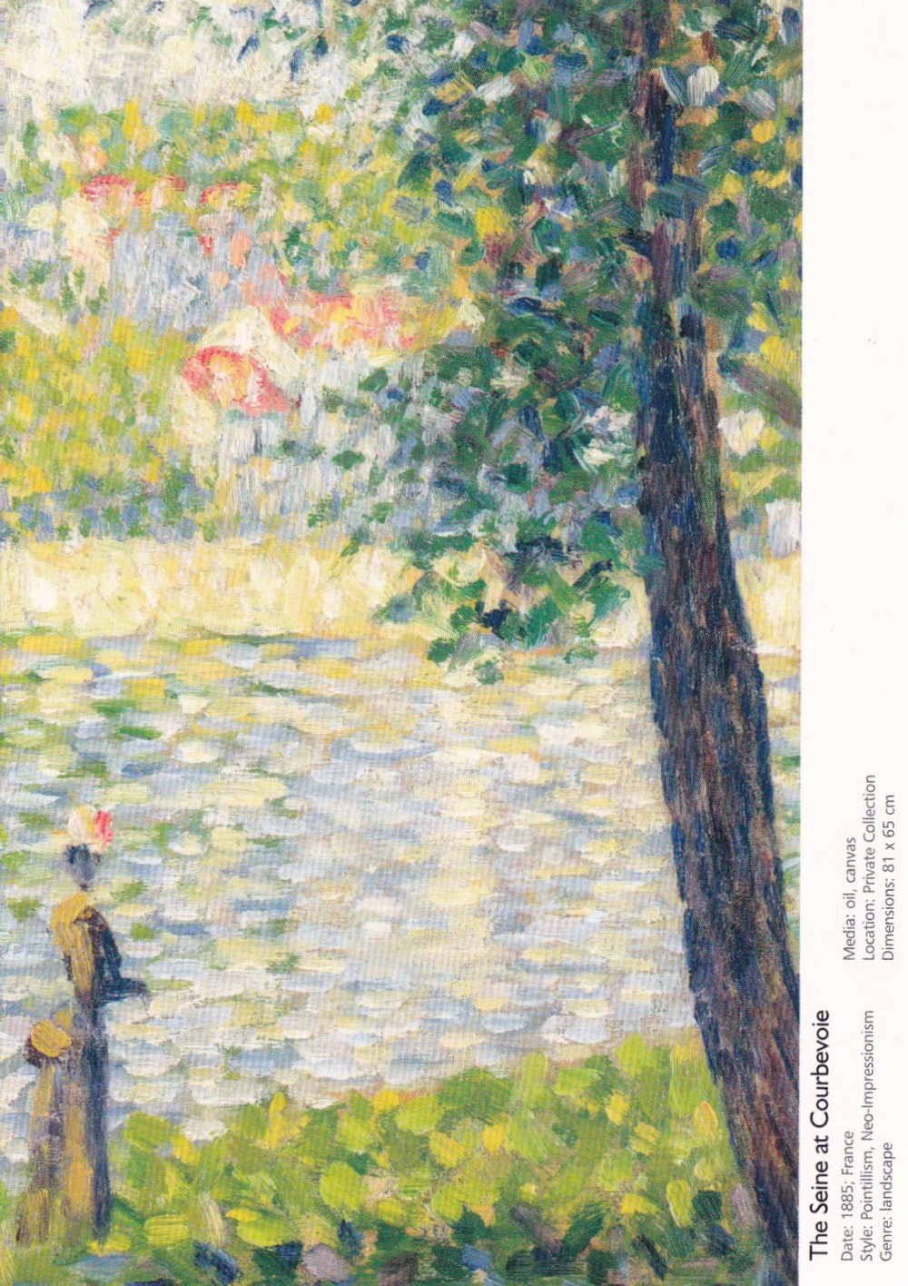 11 Linny Wilson Seurat The Seine at Courbevoie 1885