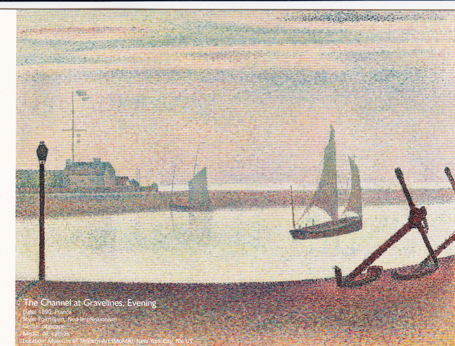 5 Denny Storn S The Channel at Gravelines Evening 1890