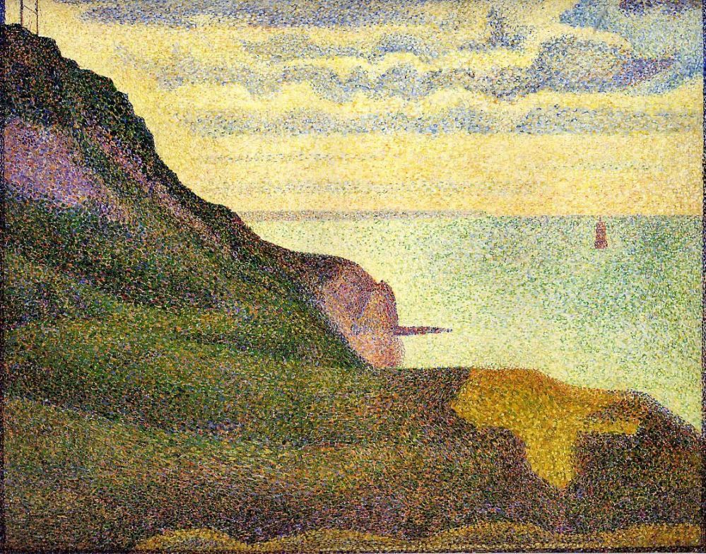 7 Paul Nelson Seurat Port-enBessin, the Semaphore and the Cliffs