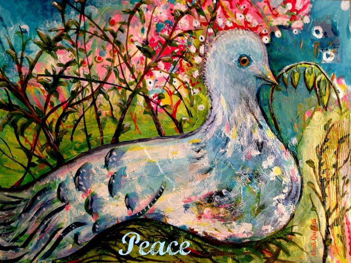 peace dove art