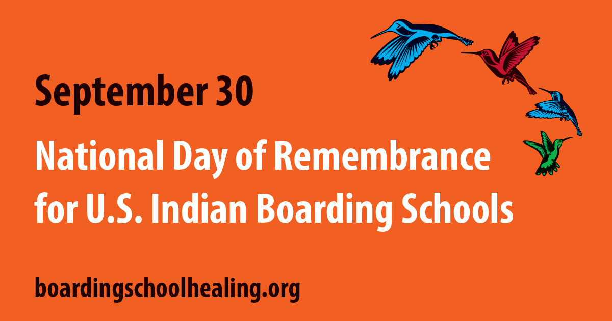 US day of remembrance indian boarding schools